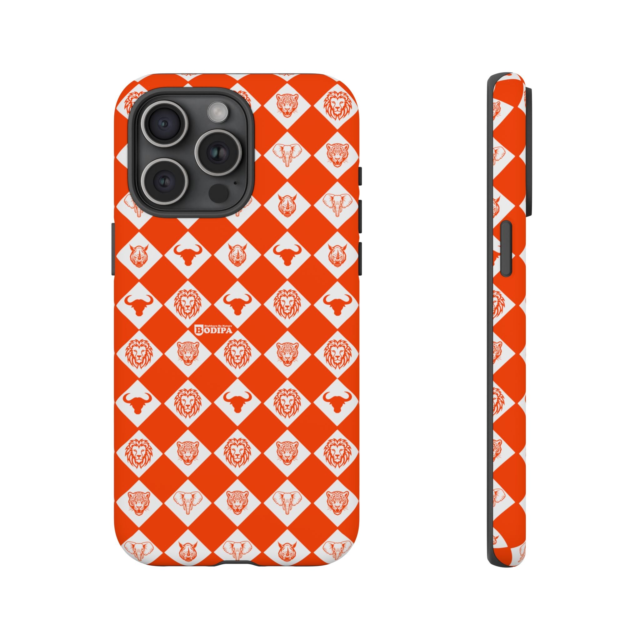 Orange Pattern Phone Case