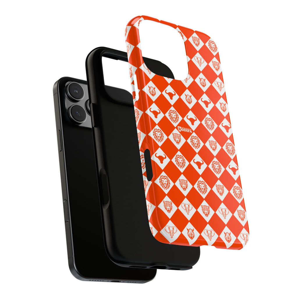 Orange Pattern Phone Case