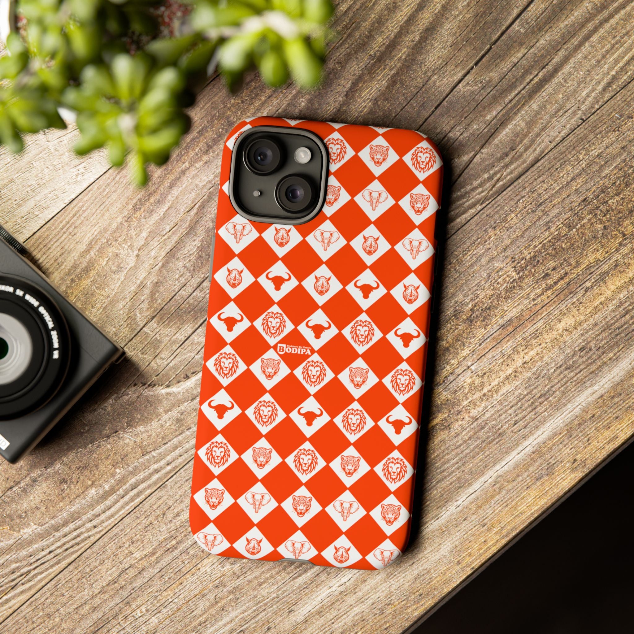 Orange Pattern Phone Case