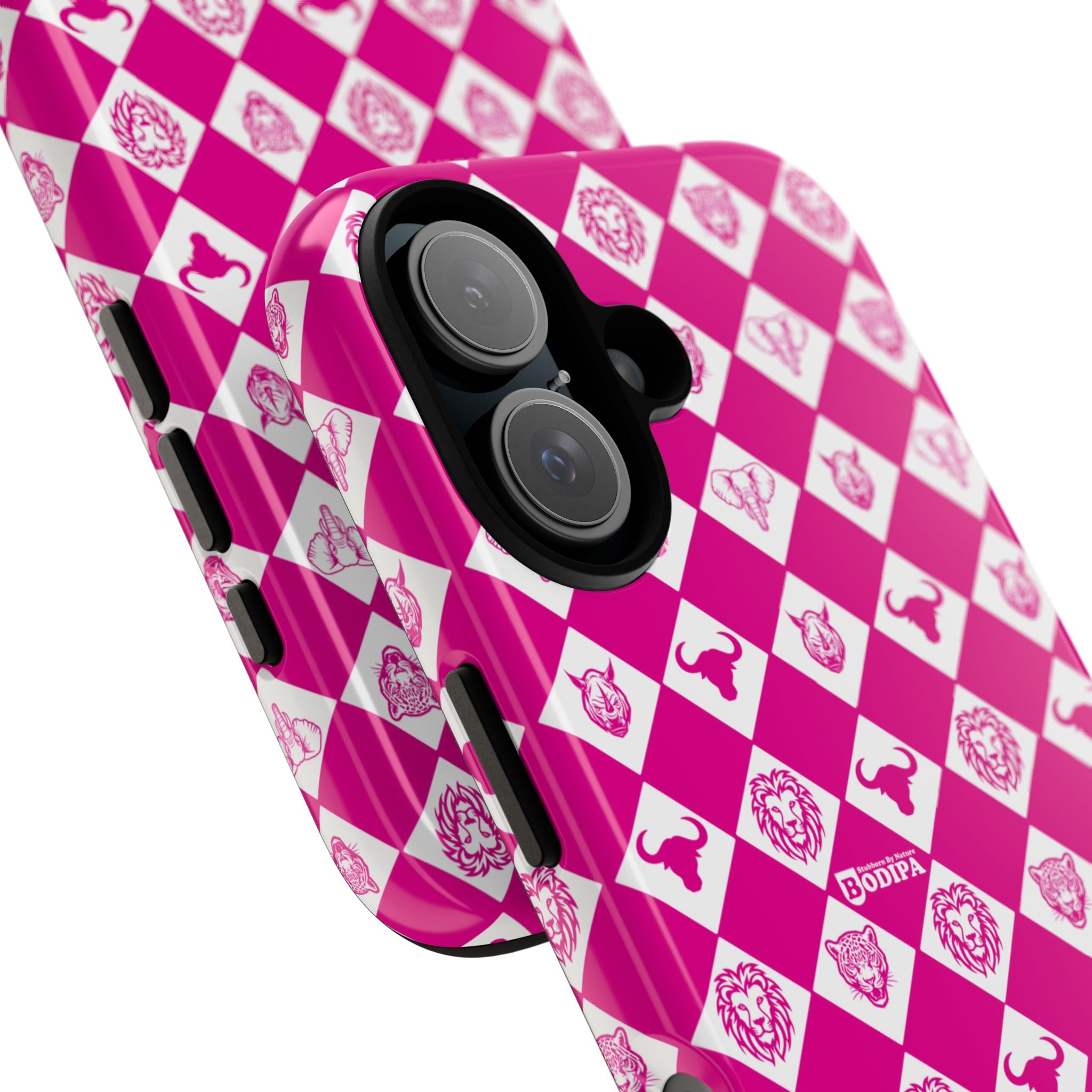 Pink Big Five Pattern Phone Case