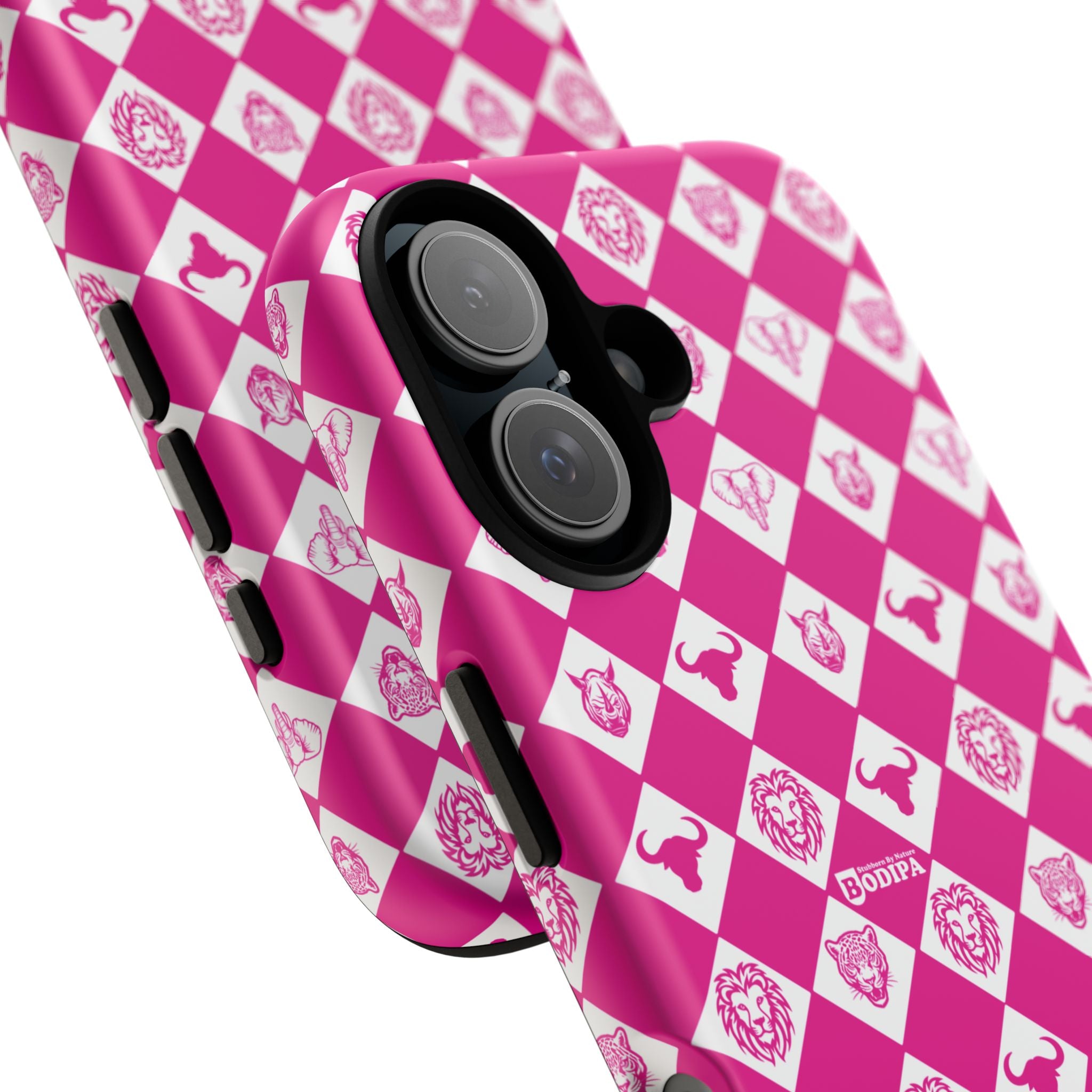 Pink Big Five Pattern Phone Case