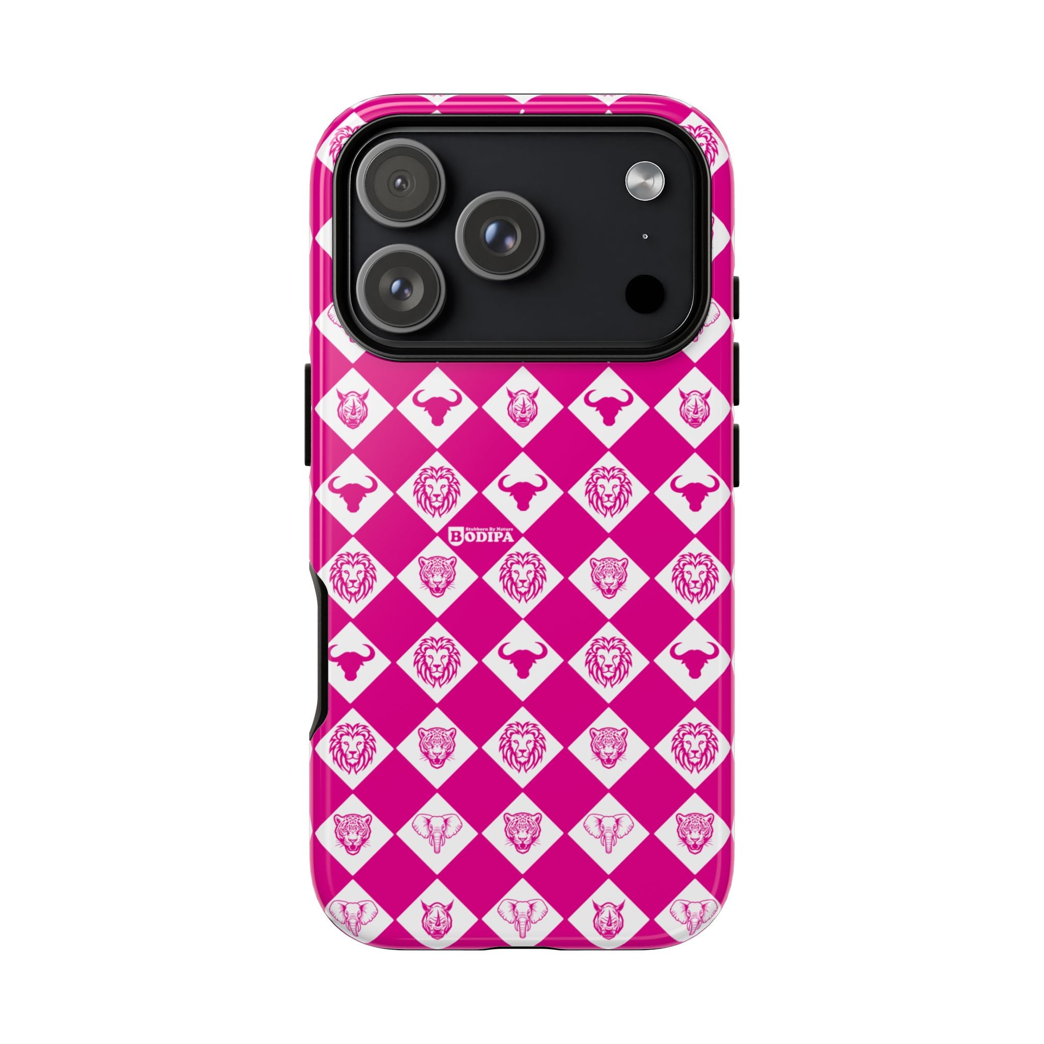 Pink Big Five Pattern Phone Case