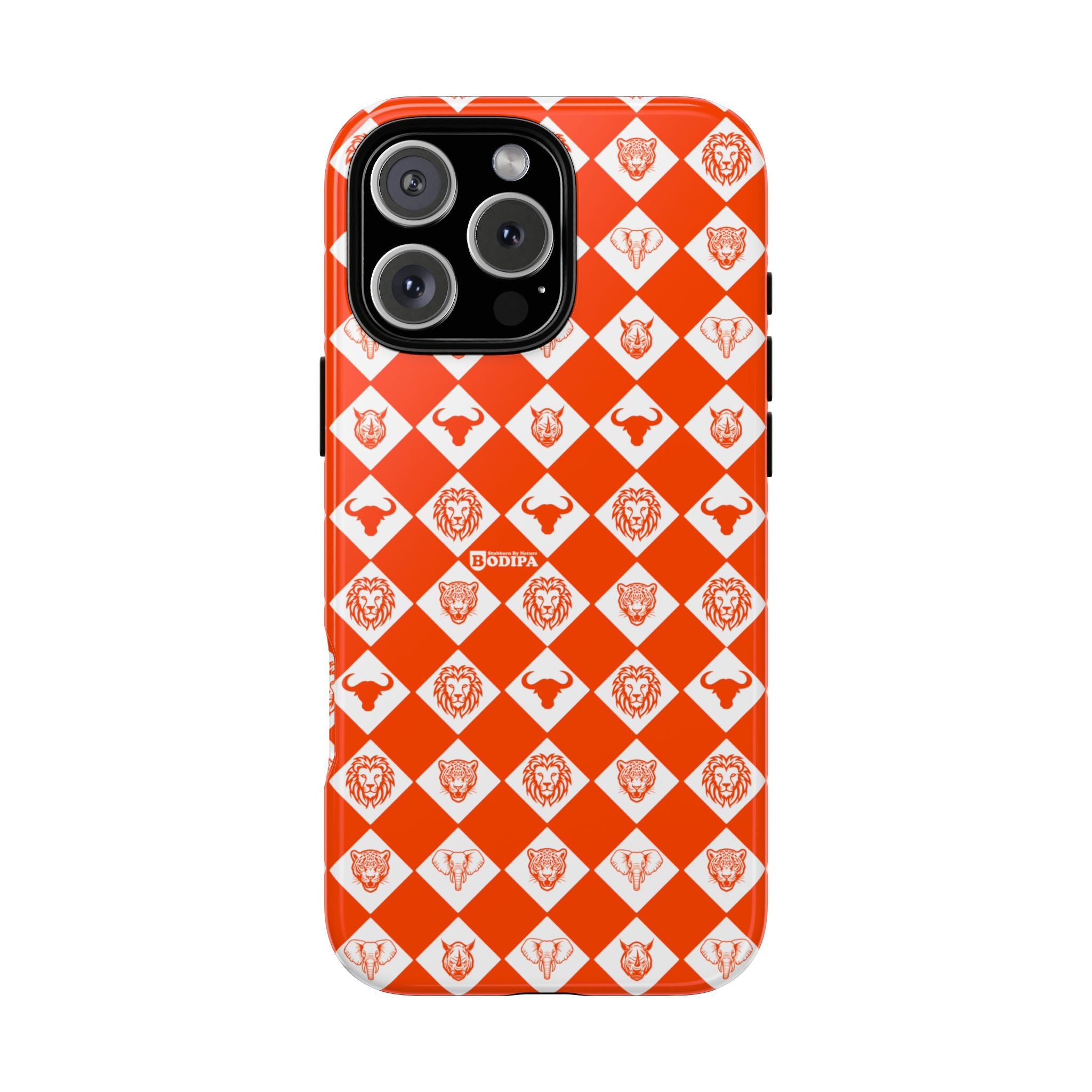 Orange Pattern Phone Case