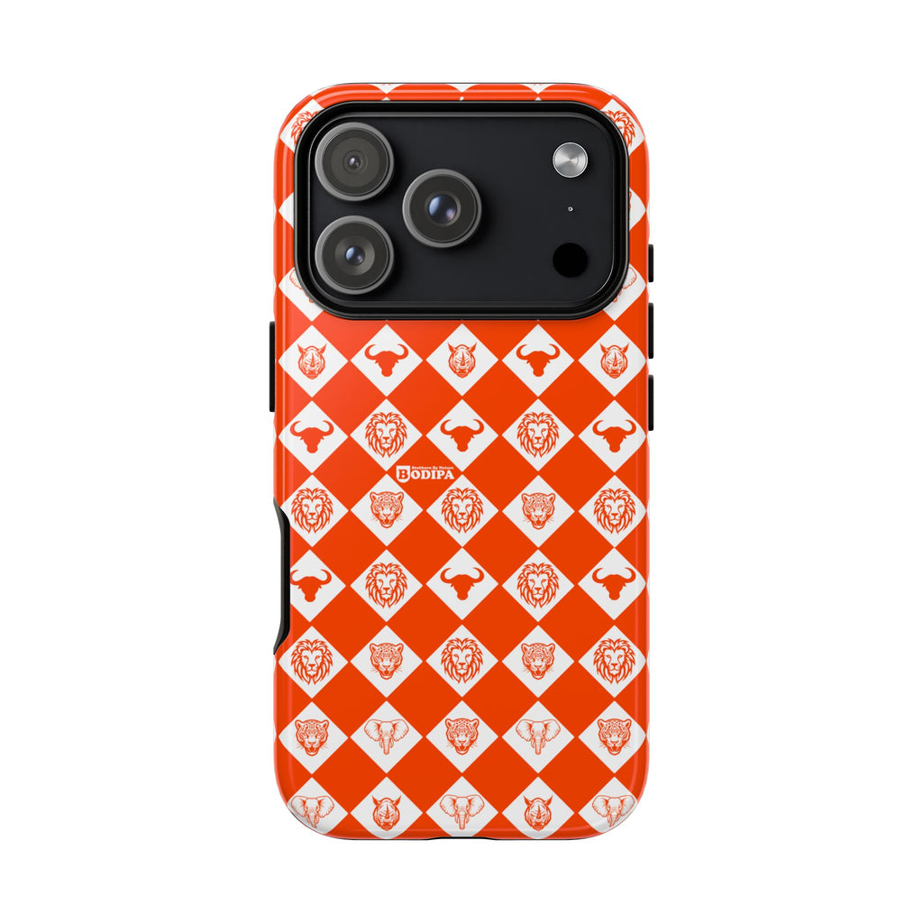 Orange Pattern Phone Case
