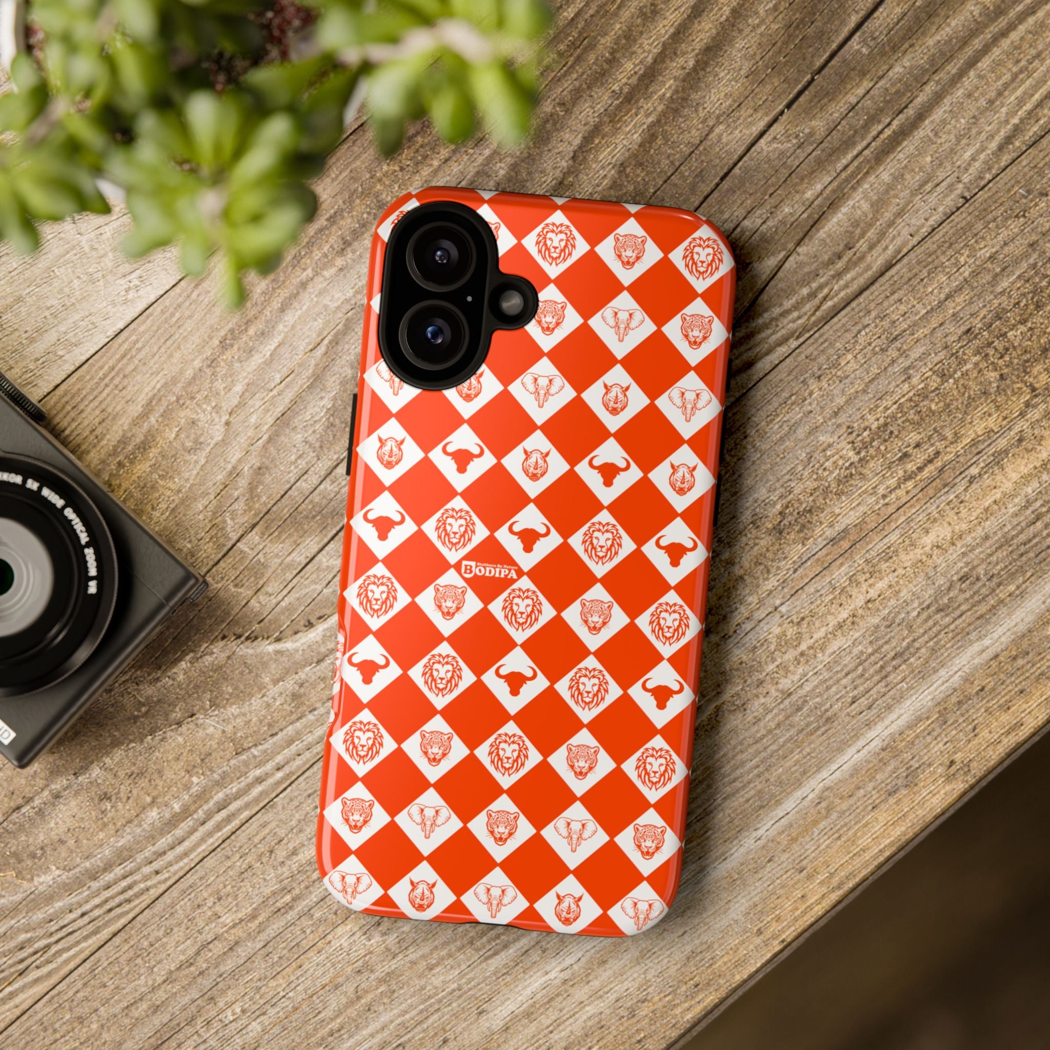 Orange Pattern Phone Case