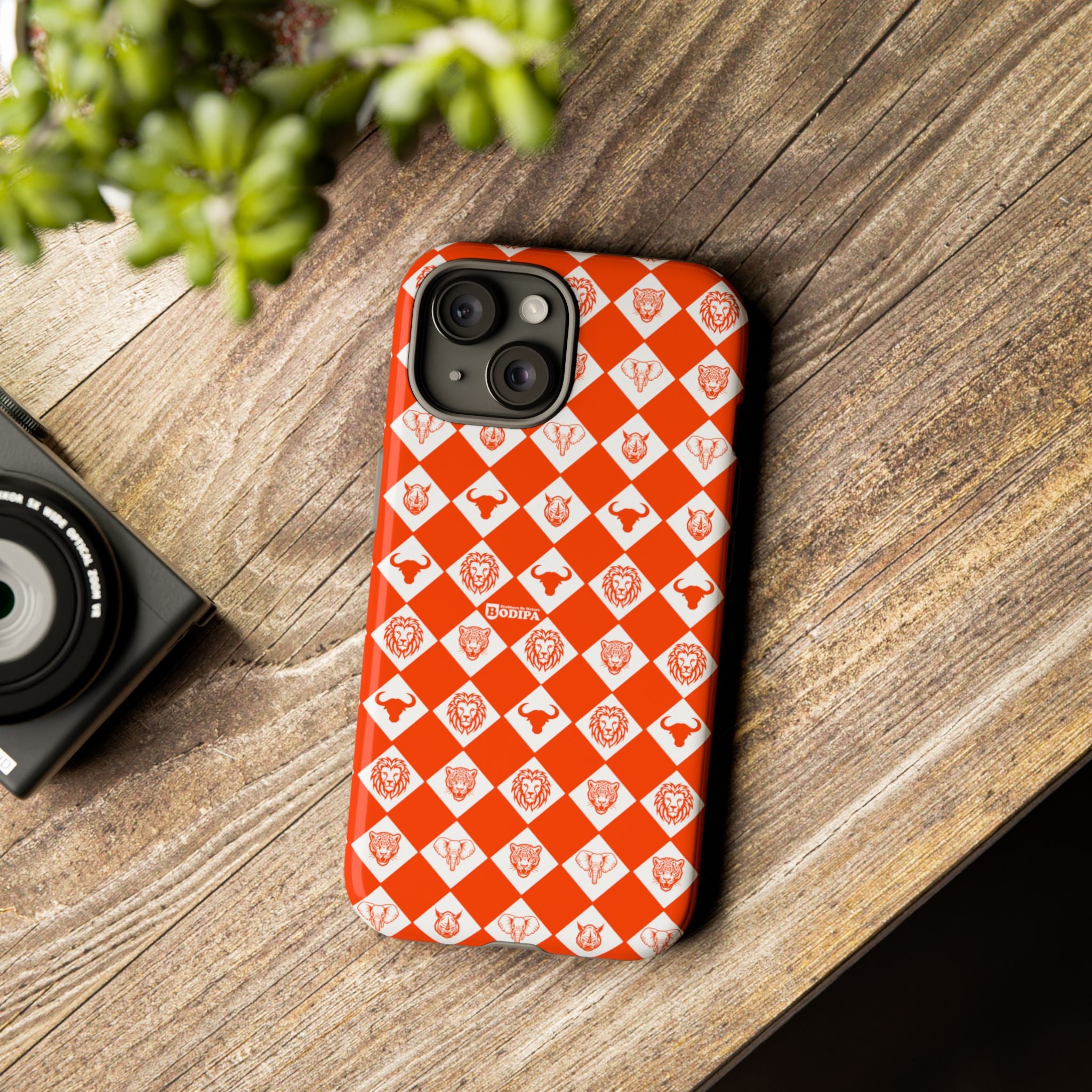 Orange Pattern Phone Case