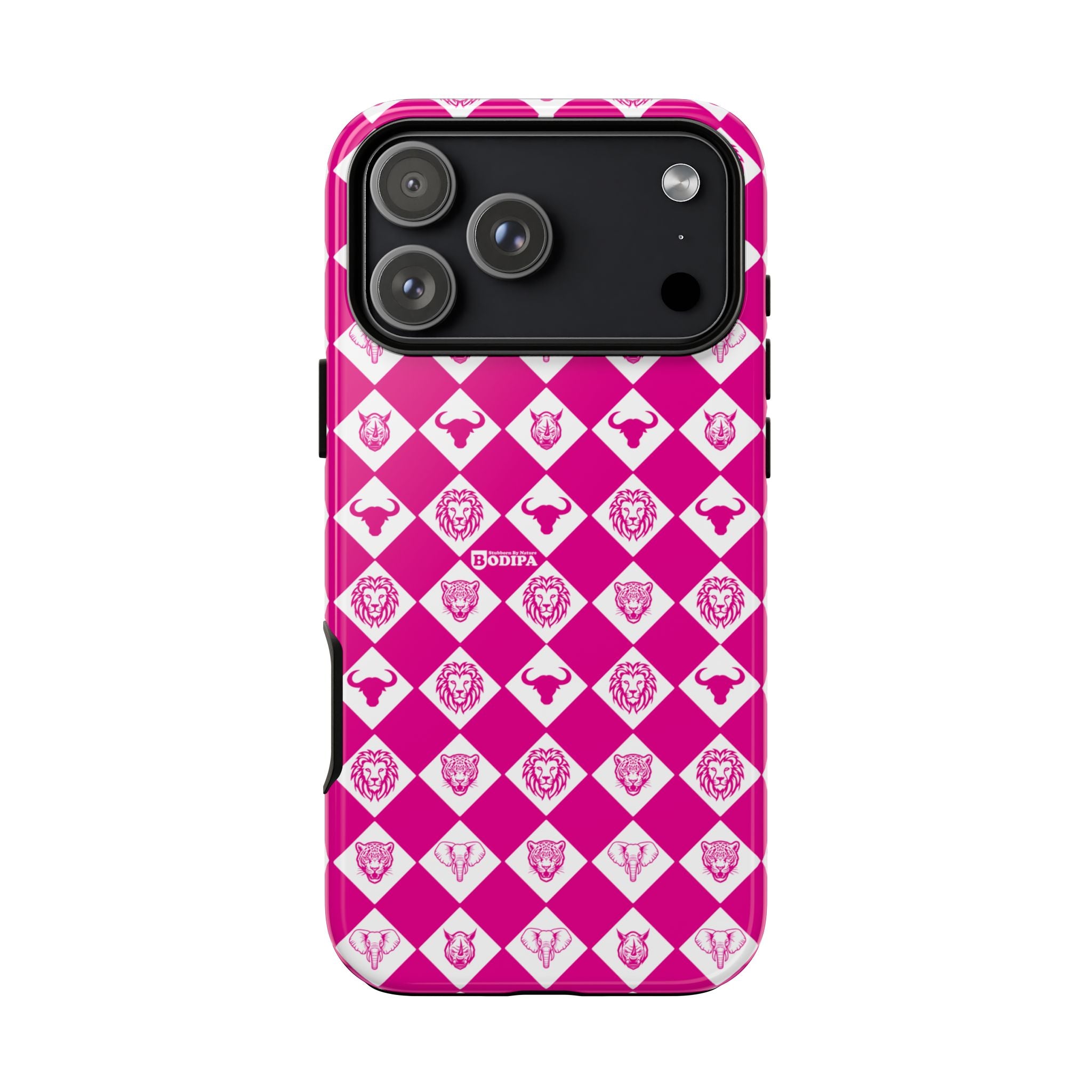 Pink Big Five Pattern Phone Case