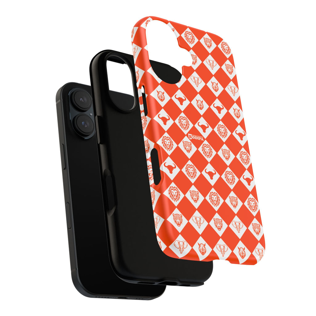 Orange Pattern Phone Case