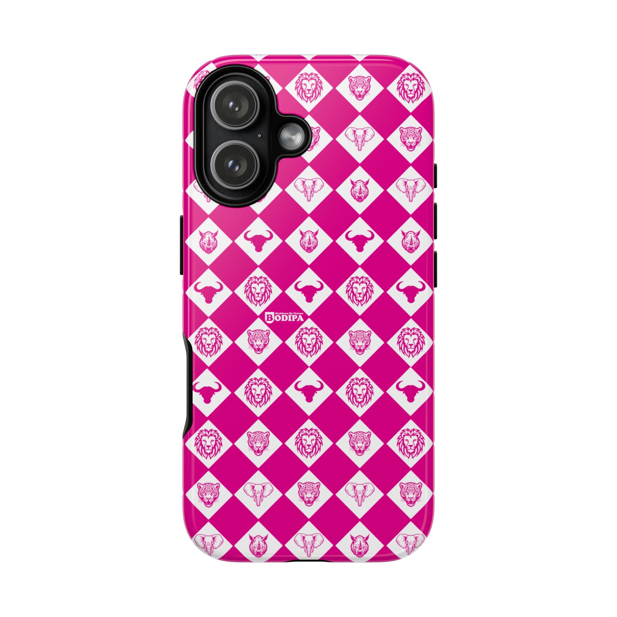 Pink Big Five Pattern Phone Case