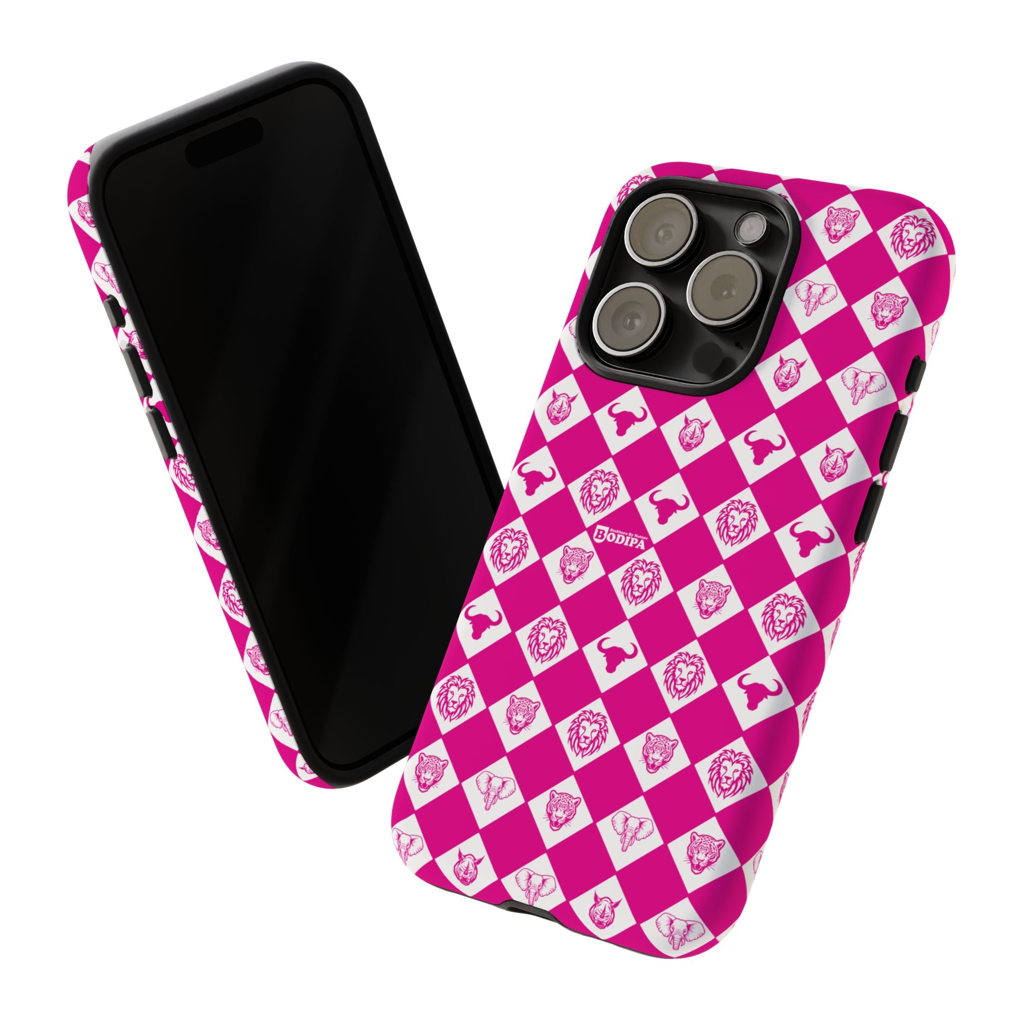 Pink Big Five Pattern Phone Case