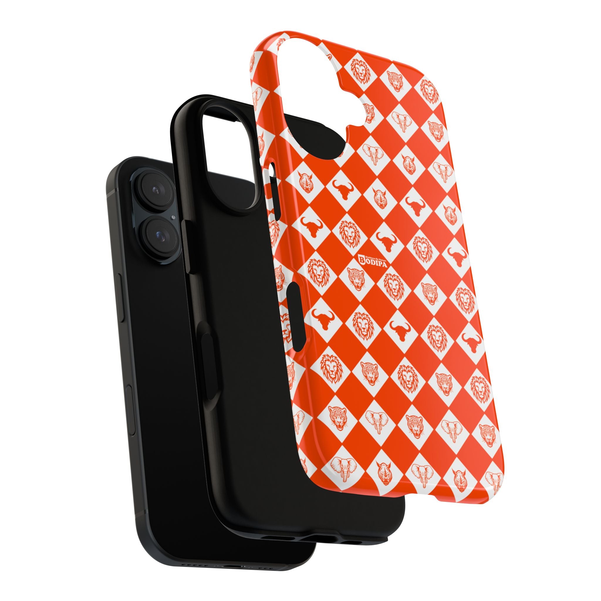 Orange Pattern Phone Case