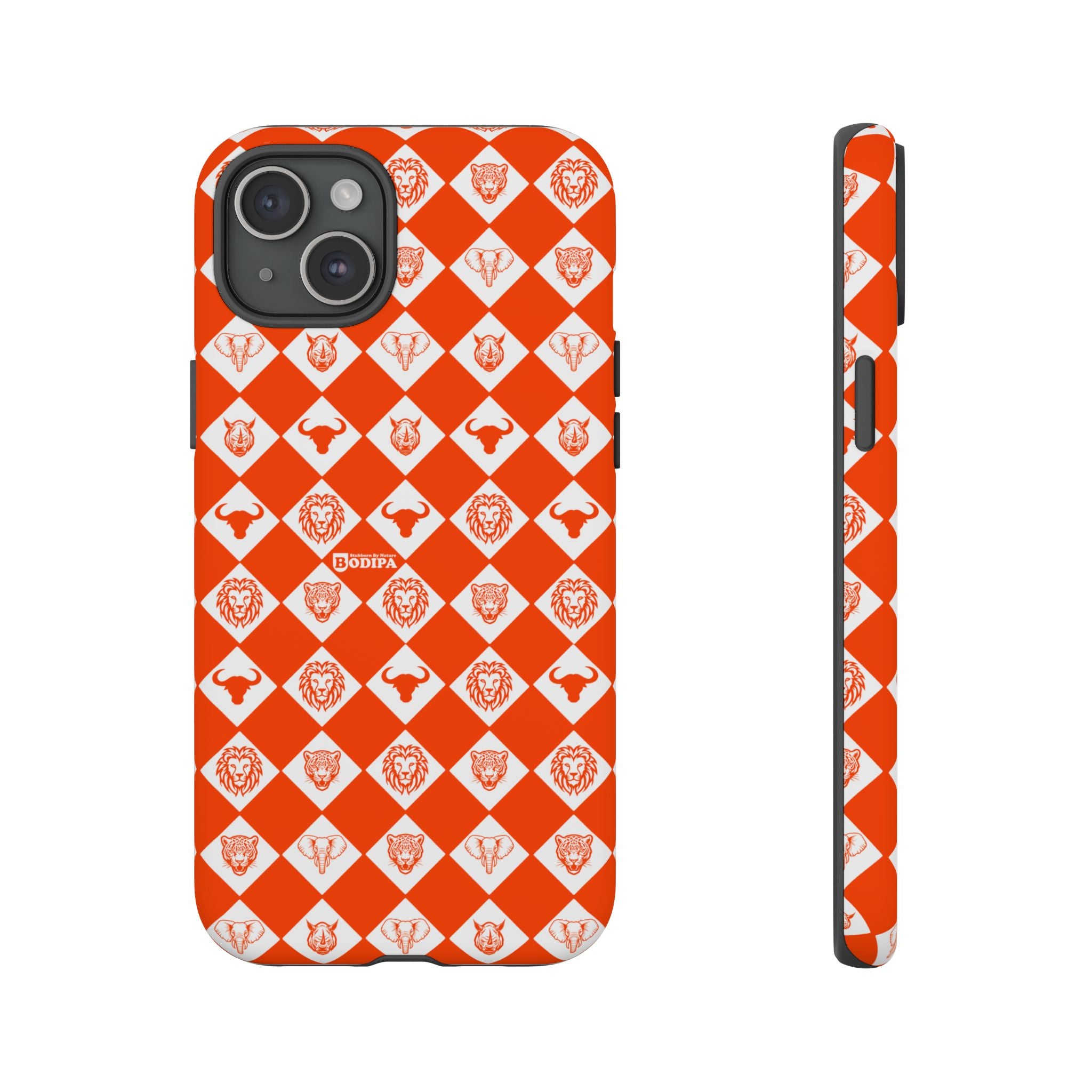 Orange Pattern Phone Case