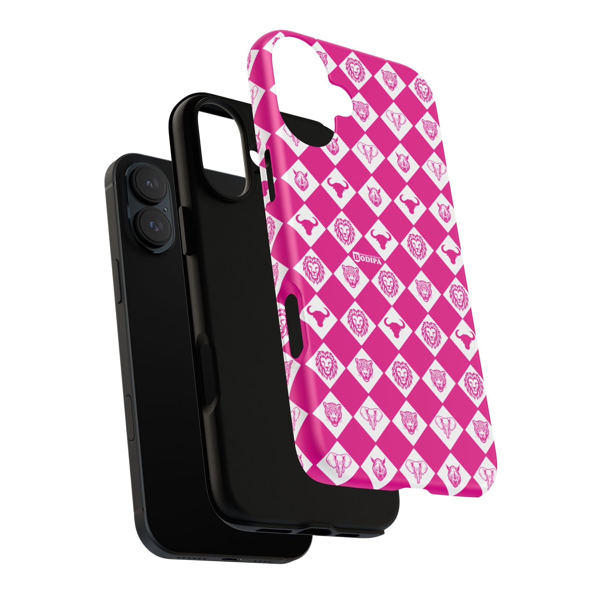 Pink Big Five Pattern Phone Case