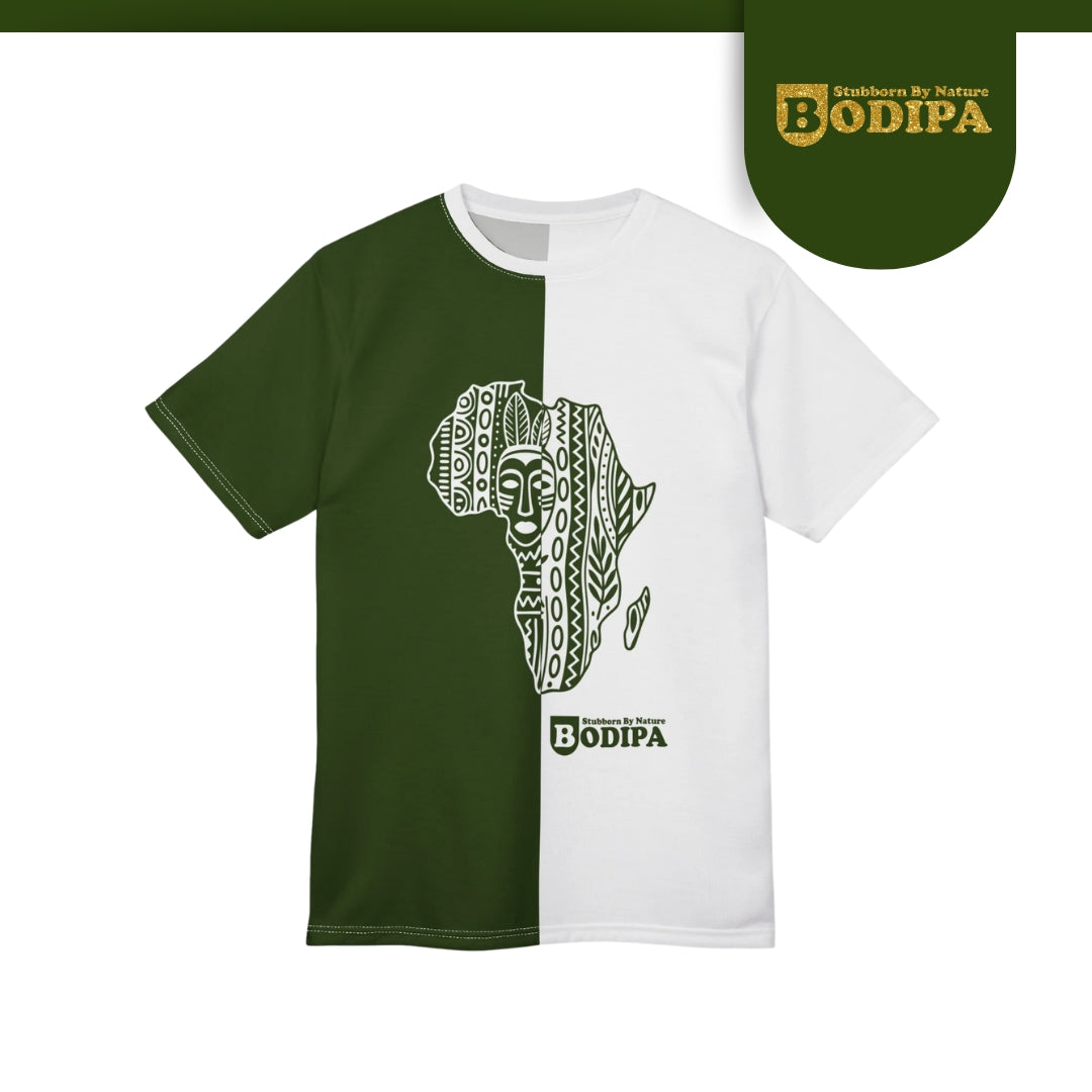 Africa Tribal Map Tee Shirt