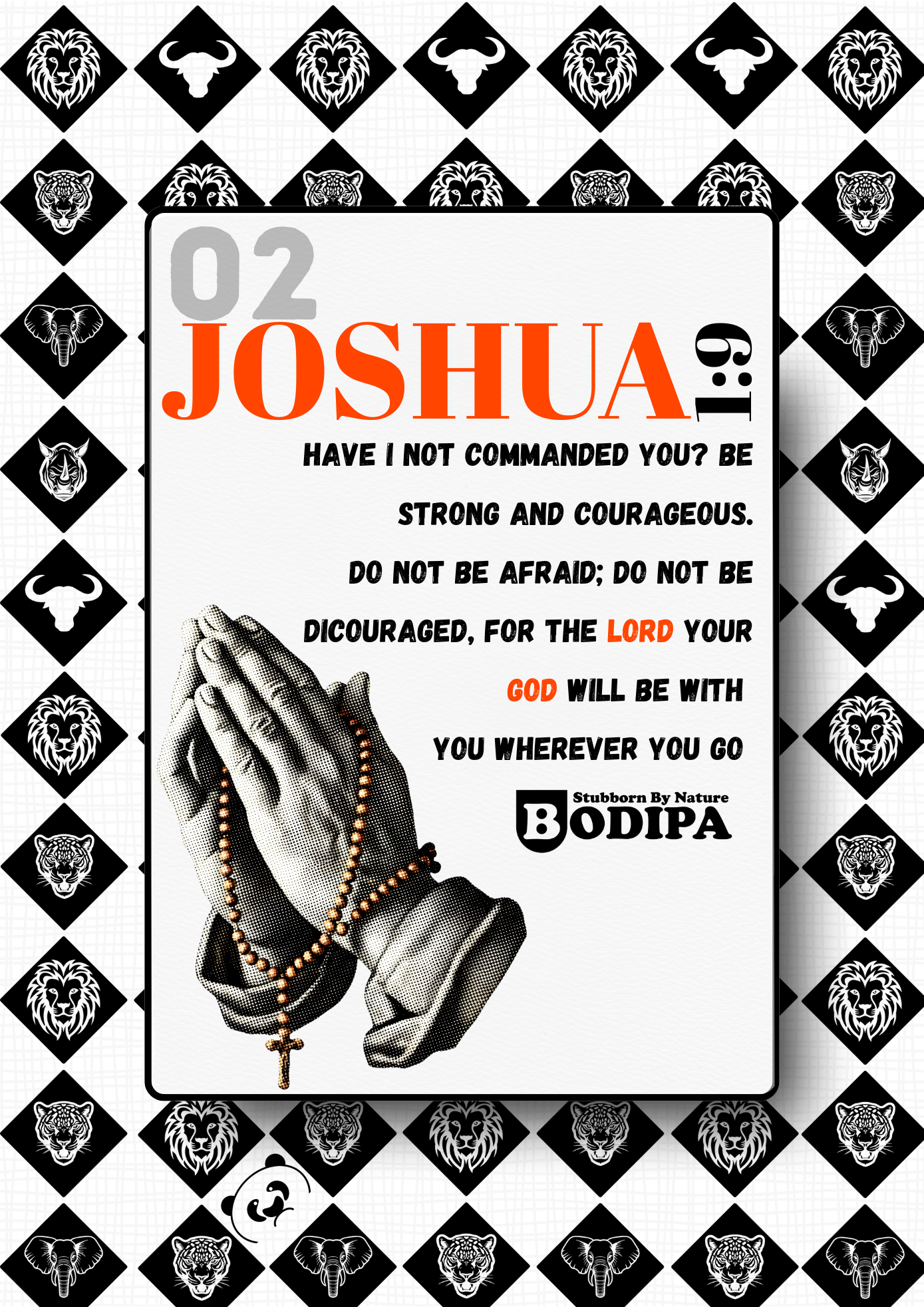 Premium Wall Art – Bodipa Stubborn Collection