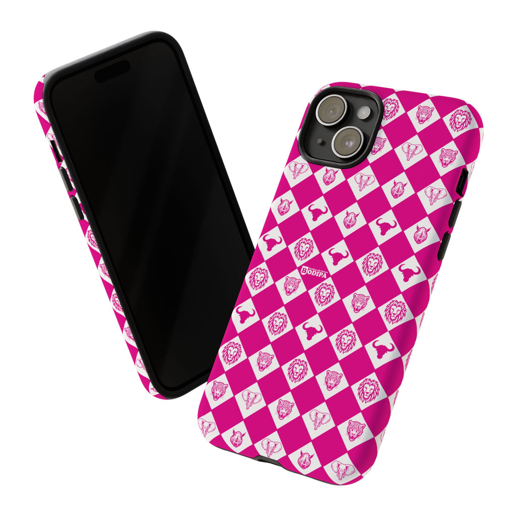 Pink Big Five Pattern Phone Case