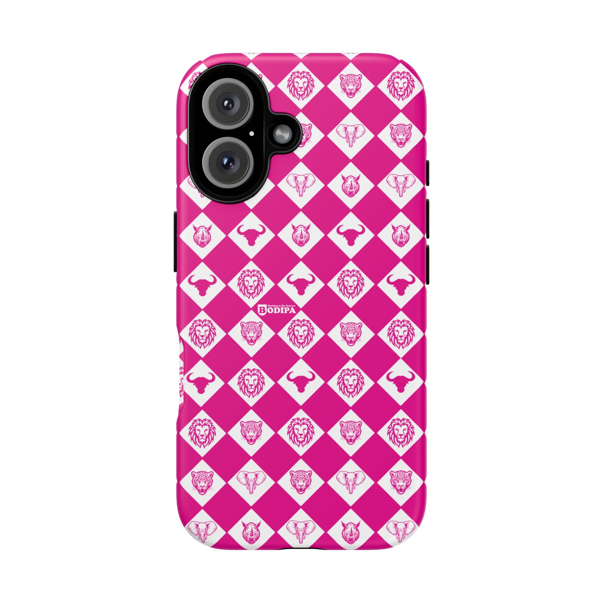 Pink Big Five Pattern Phone Case