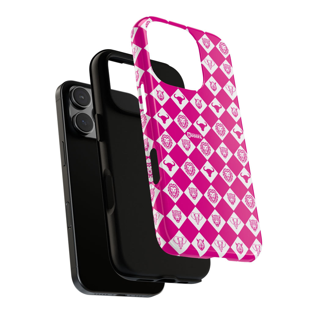 Pink Big Five Pattern Phone Case
