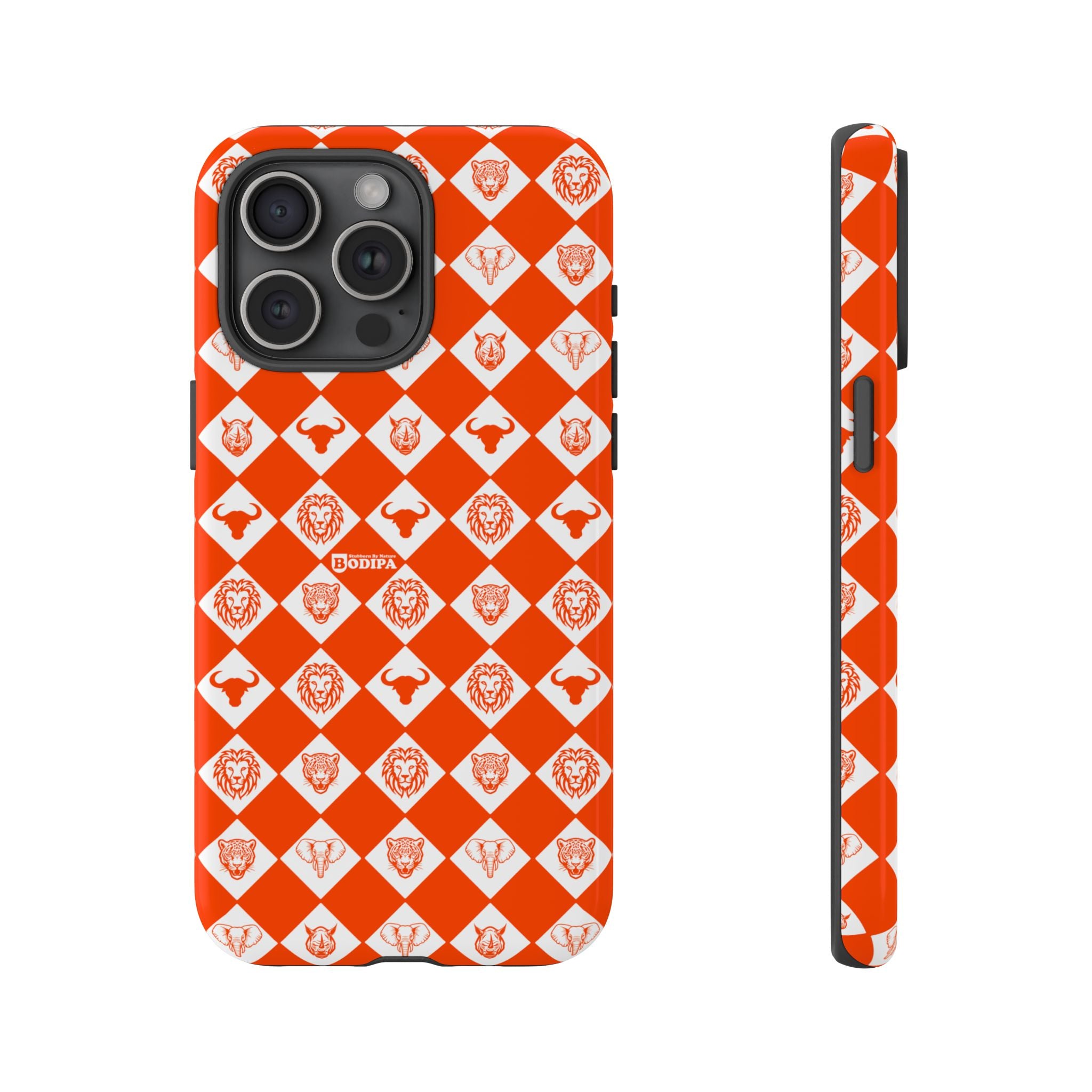 Orange Pattern Phone Case