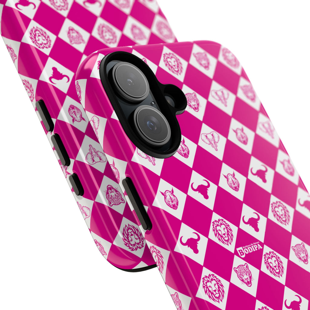 Pink Big Five Pattern Phone Case