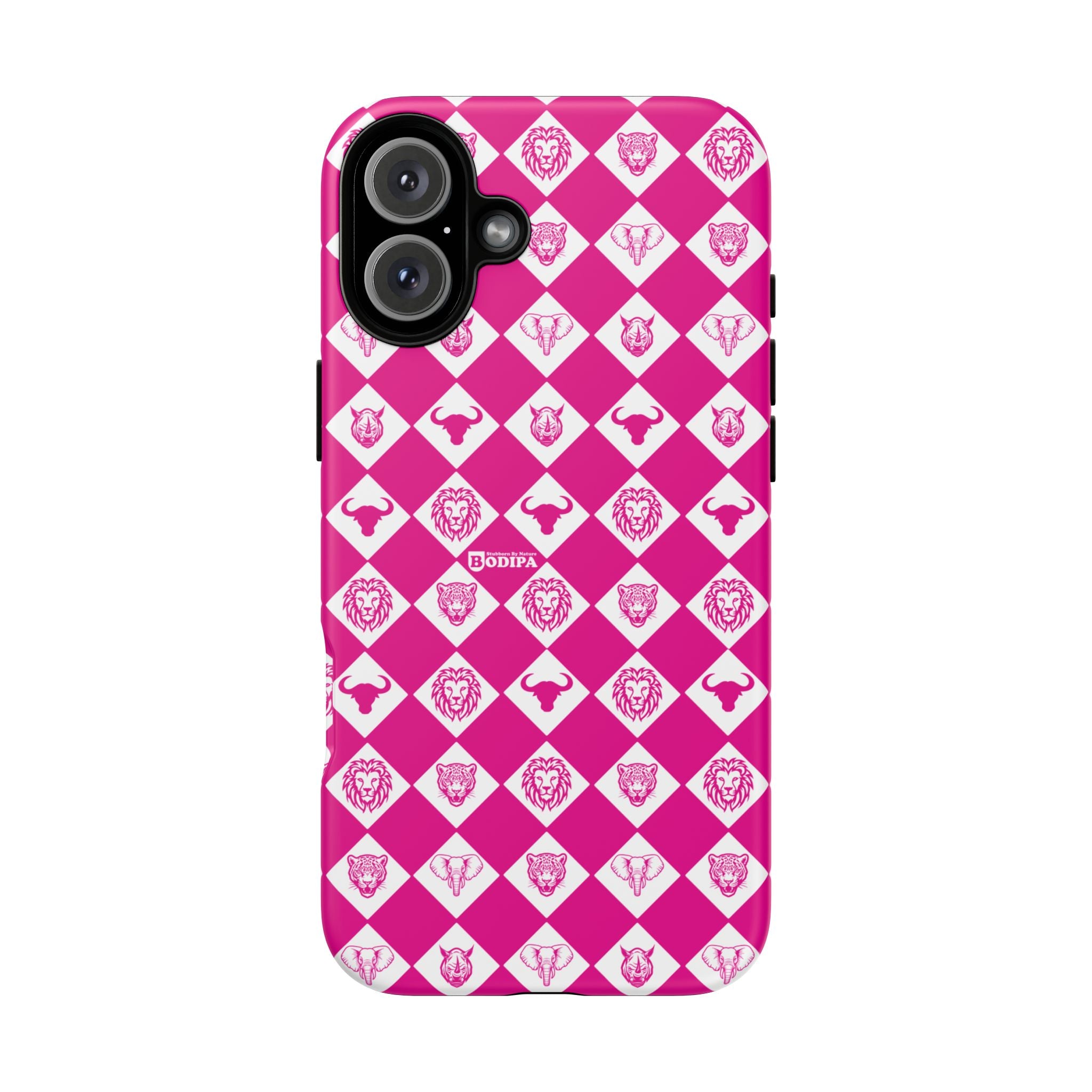 Pink Big Five Pattern Phone Case