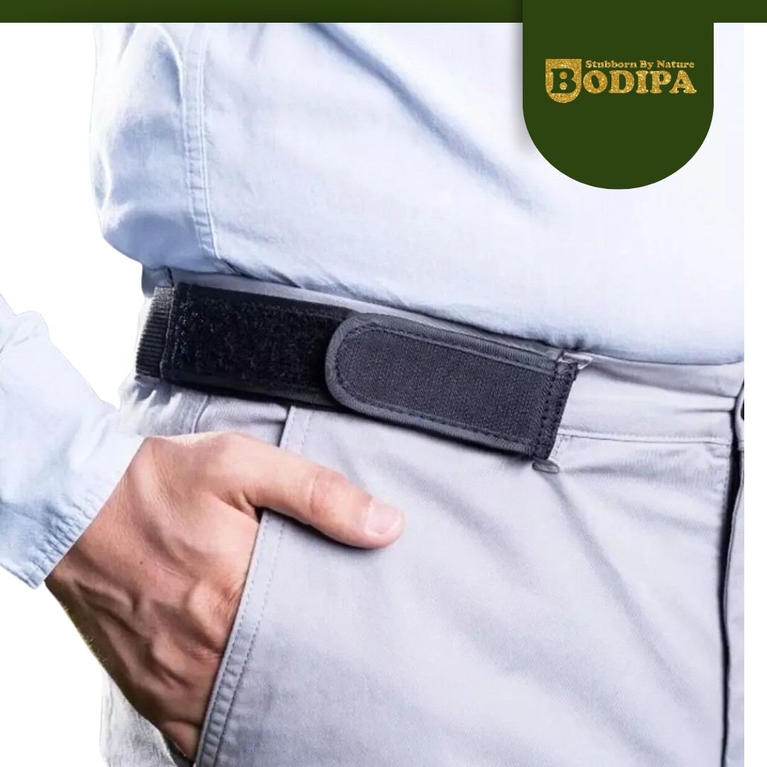 2 Pairs No Buckle Belt for Women &amp; Men