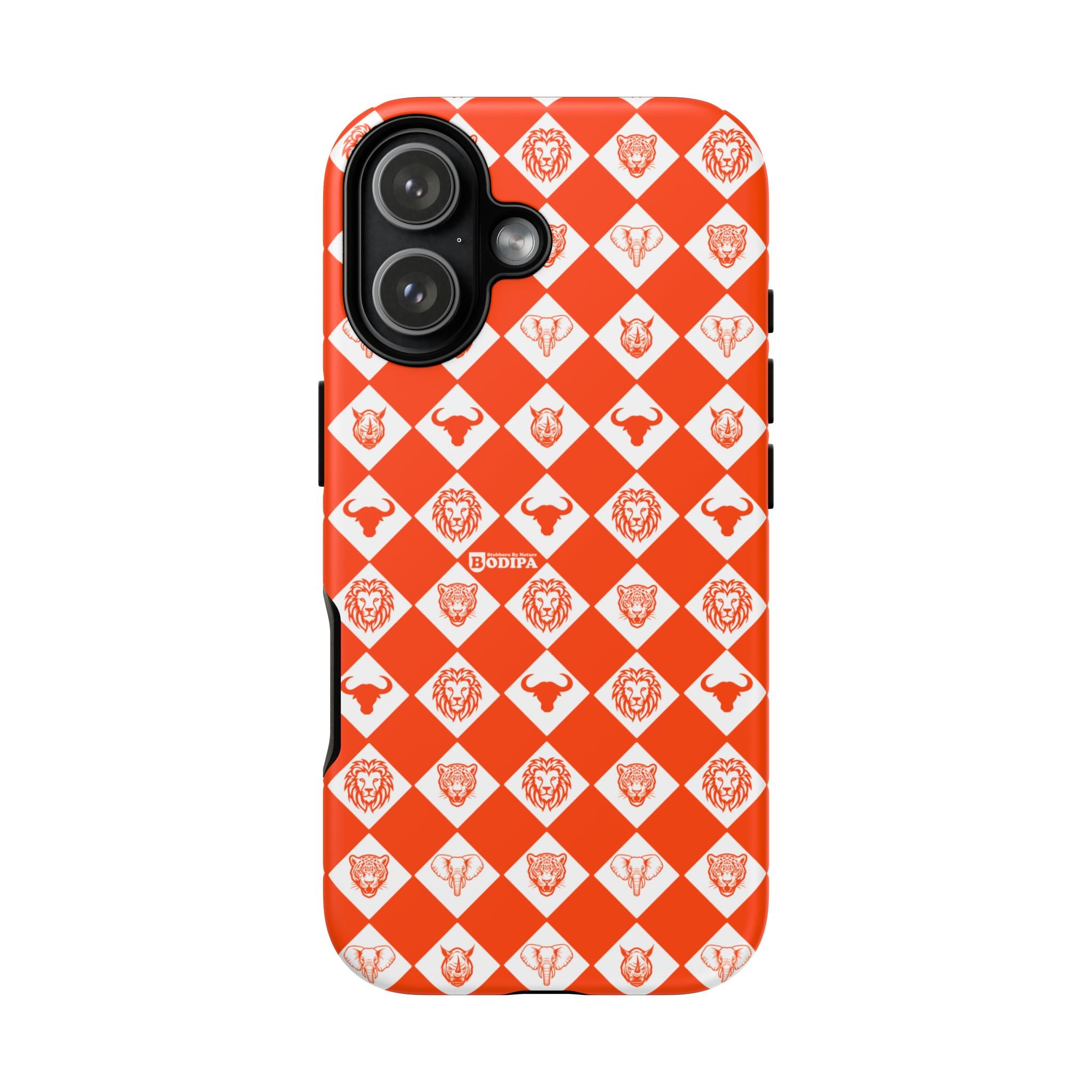 Orange Pattern Phone Case