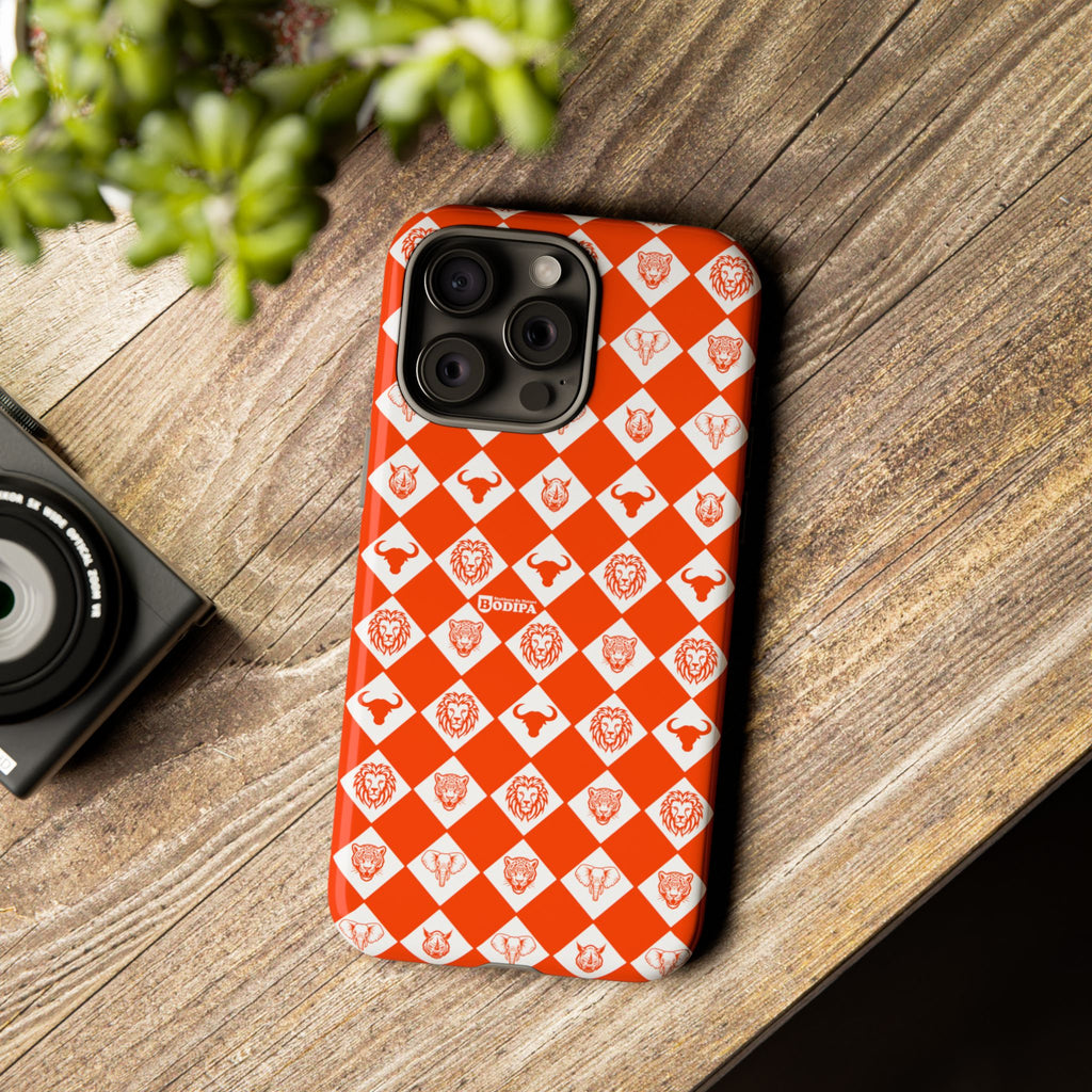 Orange Pattern Phone Case