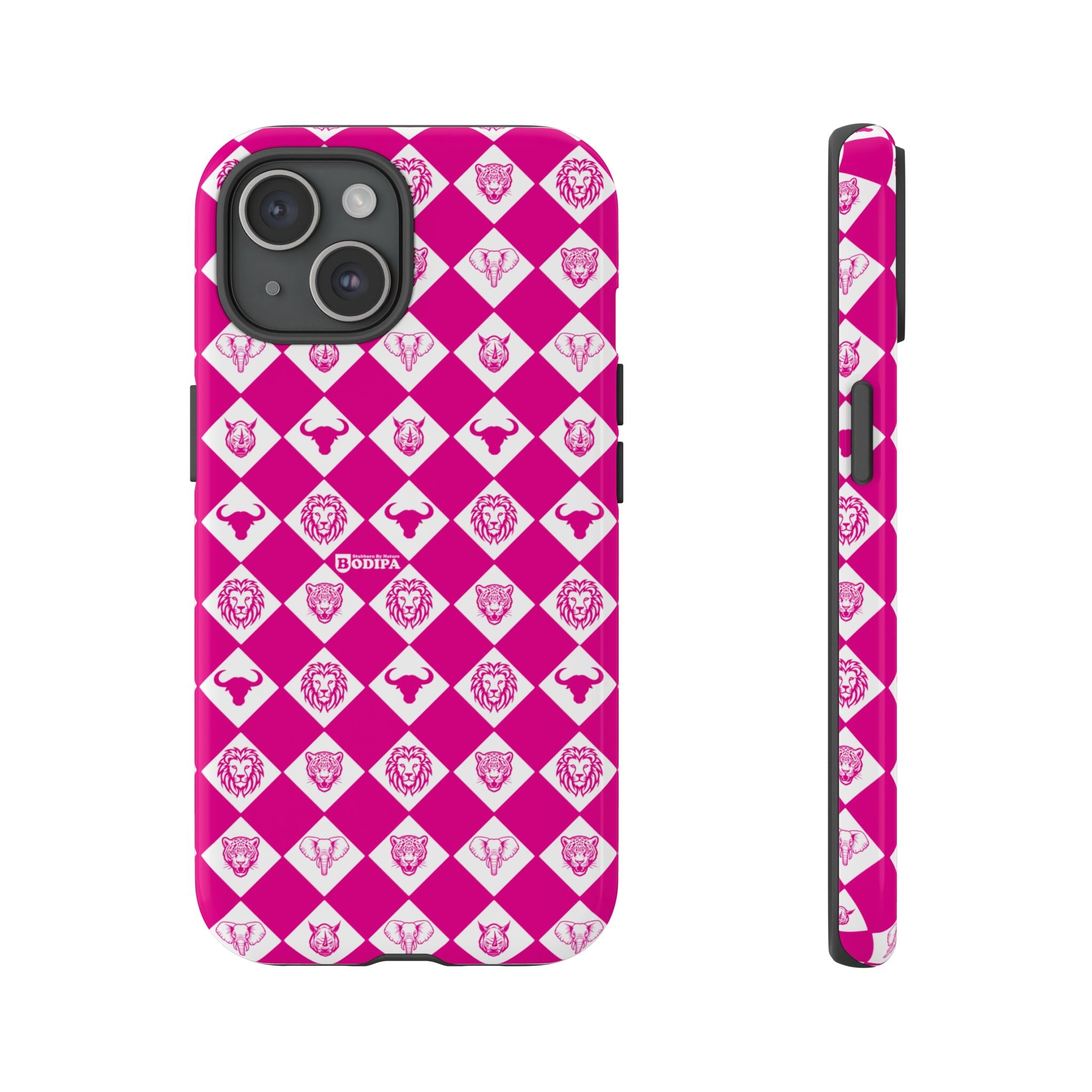 Pink Big Five Pattern Phone Case