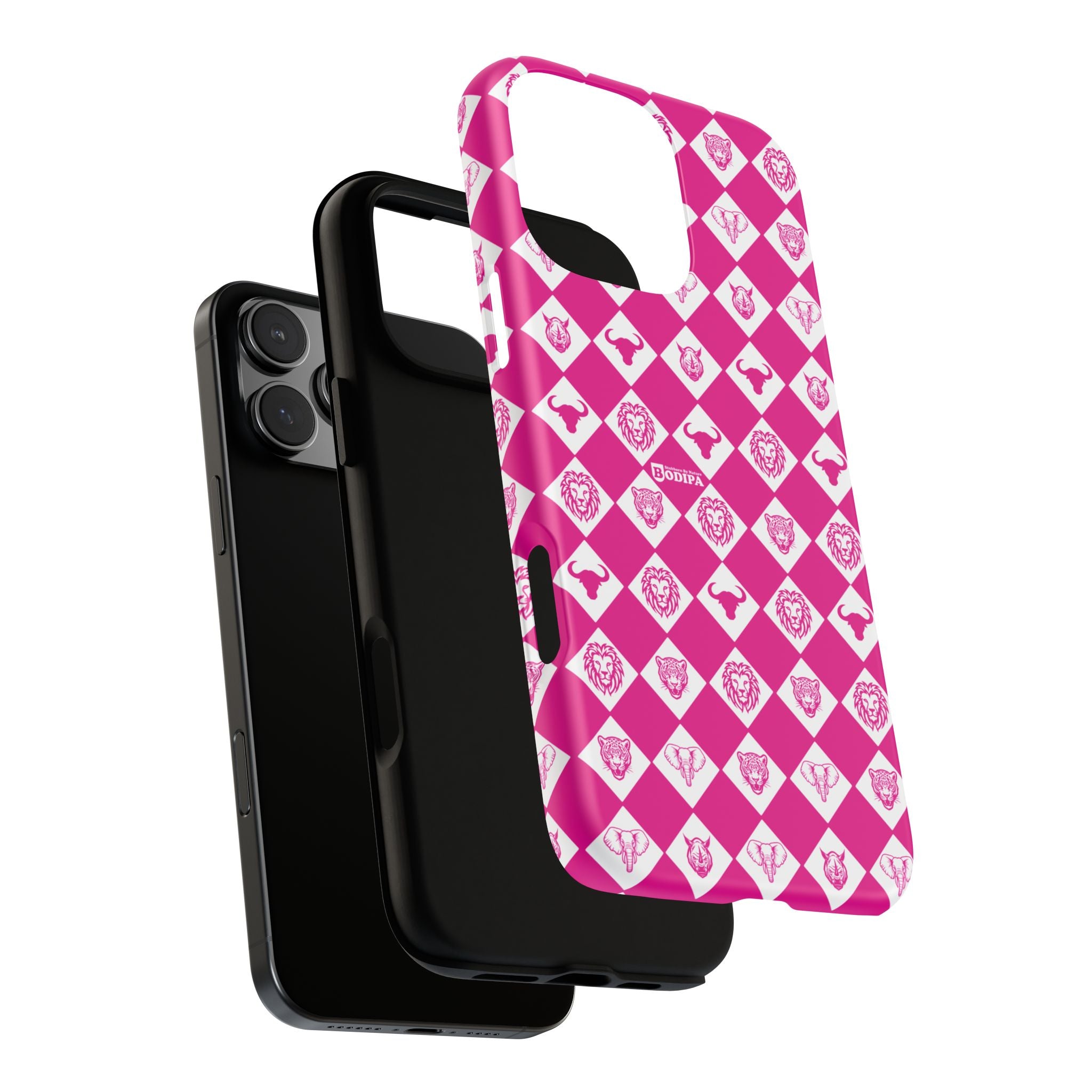 Pink Big Five Pattern Phone Case