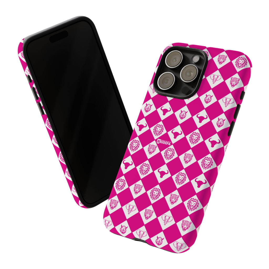 Pink Big Five Pattern Phone Case