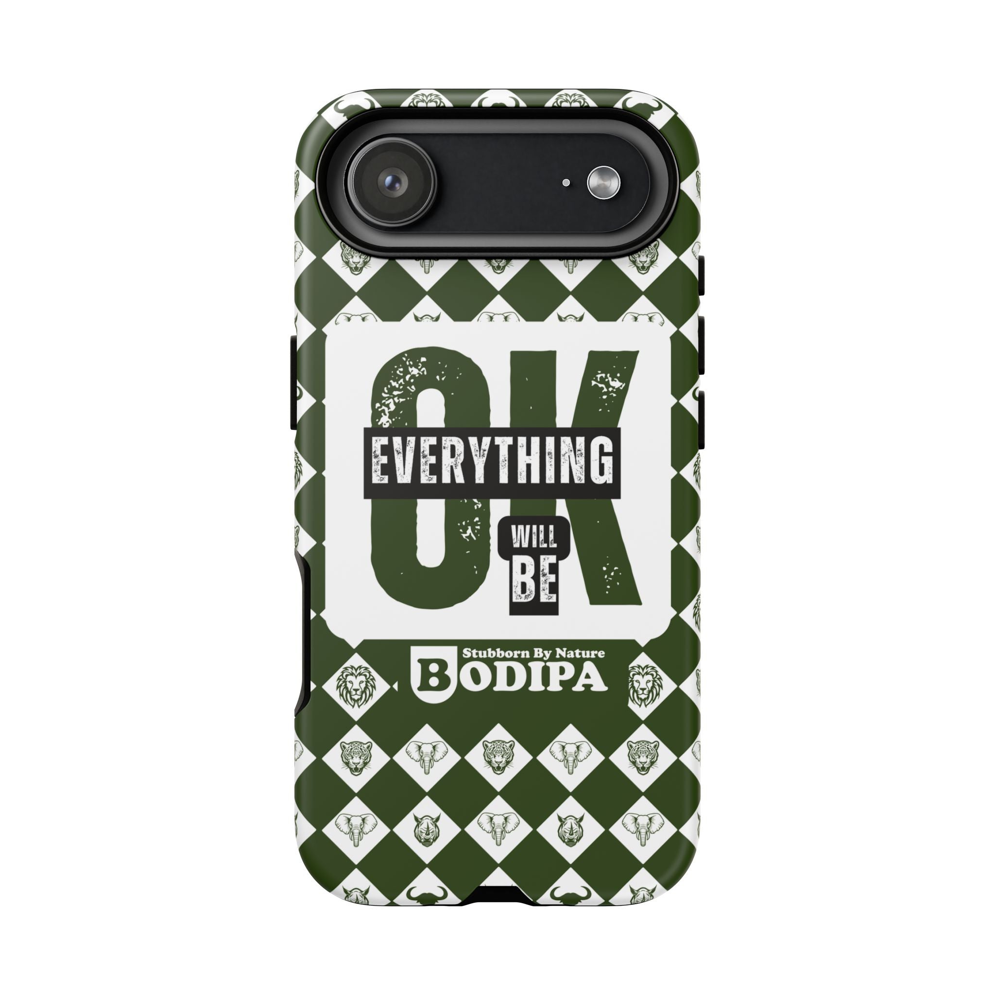 Green Everything Will Be OK Phone Case