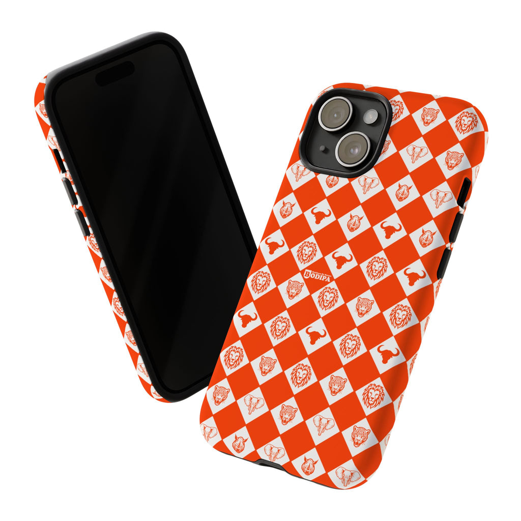 Orange Pattern Phone Case
